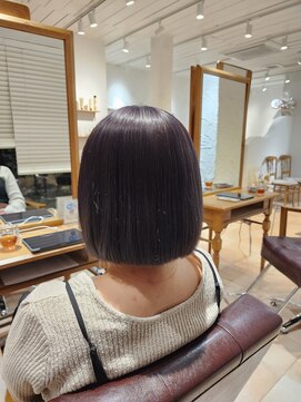 アルメリア 池袋(Arumeria) ダークパープル 巨峰カラー 20代30代大人可愛い髪質改善