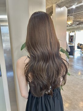 アリスバイアフロート 自由が丘(ALICe by AFLOAT) レイヤーカット/オリーブベージュ/ブリーチなし