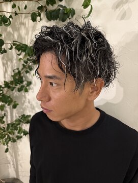 ラ カルモ(LA CALMO) ホワイトメッシュ＆ツイスパ