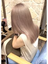 リベルテ(Liberte)&nbsp;髪質改善カラー/ピンクベージュ/Xトリートメント/Wカラー