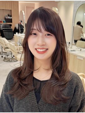 ワンカールで可愛い／レイヤーカット