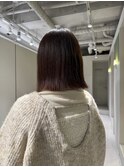切りっぱなしボブ
