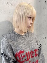 ラニヘアサロン(lani hair salon)&nbsp;ブロンドカラー/抜きっぱなしブロンド/ブリーチ/ペールベージュ
