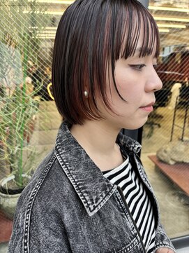 フェンヘアーアイス 中目黒(Fen.hair ici) 20代30代40代大人美人ワイドバングレイヤーボブ艶髪