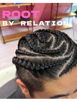 Root by Relation【ルートバイリレーション】の写真/【神戸/三宮】メンズのコーンロウならお任せください!撮影やイベント、お祭りの前に《早朝6時より予約可》