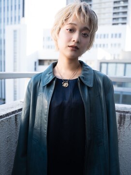 ユニ バイ ミリィ 四日市(uni by mily) 髪質改善×ケアブリーチ×ショートヘア