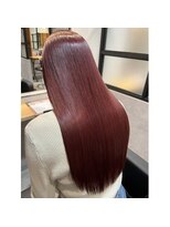 ナチュラル 南越谷店(Natural)&nbsp;髪質改善カラー/品のあるピンクブラウンカラー
