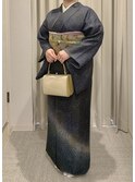 銀座訪問着レンタル　銀座訪問着着付け　銀座訪問着持込み