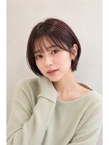 ワゴンバイアフロート(Wagon by afloat) ひし形ショートボブ×耳掛けショート20代30代40代丸顔面長池袋