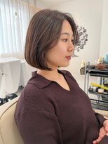オン キャナルシティ博多前店(on) 【晴音】レイヤーボブ/チョコレートブラウン/20代