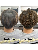 モンド ヘアクリエーション 下荒田店(monde hair creation)&nbsp;【monde】before × after × 髪質改善