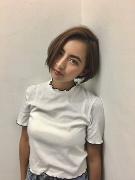 ロンド ルージュ 銀座店(Lond rouge) 【佐藤詩穂】女性らしさ◎ニュアンスショートボブ