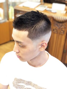 ベル(BELL) ほぼボウズの刈り上げスタイルNO2です★【BELL桜新町/用賀】