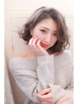 ヘアーリゾートガーデン 南柏店(Hair Resort Garden) ゆるふわミディアムボブ20代30代40代【南柏/柏/南柏駅】