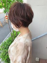 ルカ リノア(Luca lino:a)&nbsp;丸みショート×くせ毛風パーマ