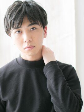 グルーミングサロン バーバー キャッスル 北浦和西口(Grooming salon Barber Castle) マットな質感◎黒髪クラウドマッシュ束感カットK