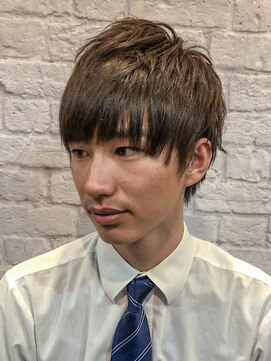 グレイスフル バーバープラチナム 六本木店(Graceful Barber platinum) 好青年／メンズマッシュ／刈り上げなし