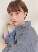 透け感ショート