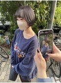 ショート ラベンダー