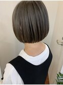 パツンとなり過ぎない丸みのあるボブ