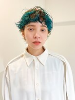 トゥコ(tuco)&nbsp;マッシュショート　パーマ　ルーツカラー