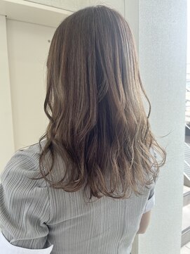 ヘアーデザイン シュシュ(hair design Chou Chou by Yone) ☆chouchou☆ハイライトカラー×ベージュカラー