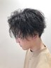 【メンズ/平日16時以降限定】メンズカット＋ツイストスパイラルパーマ/他可