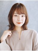 外ハネミディ