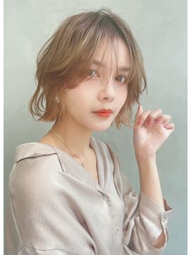レニーバイエース(LANY by ACE) 【LANY 横浜】ウェーブヘア×ナチュラルベージュ