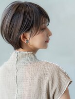 ケアリー 成増(Carelly)&nbsp;大人かわいい前髪セシルカットココアブラウンフリンジウェーブ