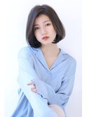 大人可愛いボブ