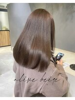 グリン 栄(grin)&nbsp;オリーブベージュ×ミネコラ