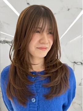 エトワール(ETOILE) ザクザクレイヤー×ブラウンベージュ