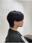 毛流れセンターパート