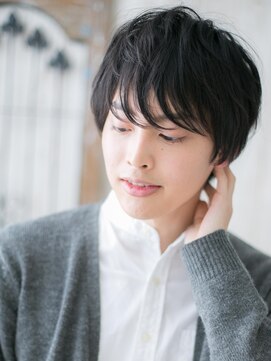 トニーアンドガイ メン 与野駅前店(TONI&GUY MEN) 黒髪でビジネスも◎抜け感くせ毛風ヘルシースタイルi与野