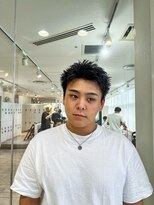 オーシャントーキョー 渋谷神南(OCEAN TOKYO) 黒髪スパイキーショート