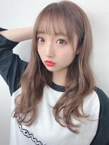 リルミー(Lilme) 【ブリーチ1回】ミルキーベージュ+小顔前髪 *Lilme*