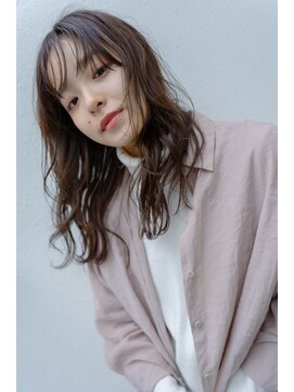 リジェール 金山店 【REJOUIR】シースルーゆる巻きロング