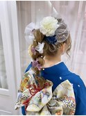 成人式☆振袖着付け&ヘアセット