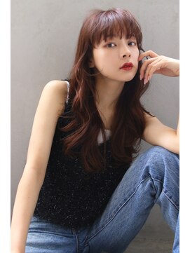 ブラン 栄(Blanc) 【Blanc】姫カットレイヤー_レイヤーカット_ロング