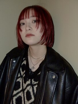 ブランコ 名古屋栄(BLANCO) 【裕人】レッドなボブ