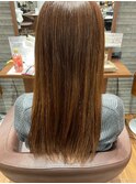 ストレート(縮毛)ロング