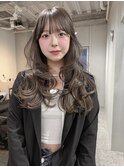 【fev_momo】greige×frill layer