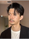 ニュアンスパーマ 黒髪 ショート アップバング