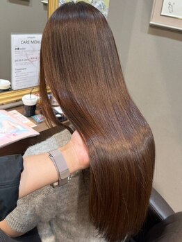 ウノプリール 京橋店(uno pulir)の写真/髪質改善メニューが人気の[uno pulir]♪髪への負担を軽減する施術が好評の秘訣◎