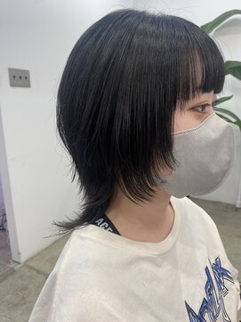 プラーチェ 古淵店(Plaatje) 骨格補正ウルフカット◯簡単スタイリング