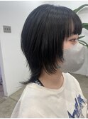 骨格補正ウルフカット◯簡単スタイリング