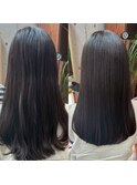 髪質改善ストレート