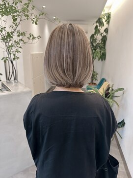 フェーディン(fa/din) バレイヤージュベージュボブ