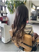 グラデーションカラー ケアブリーチ 宇都宮